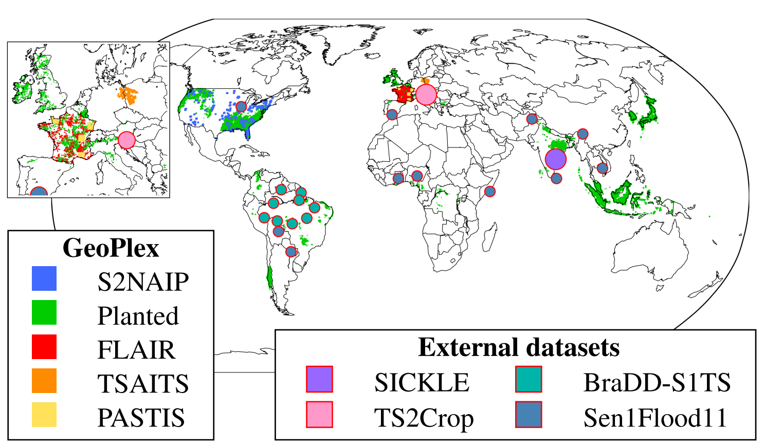 AnySat Datasets